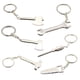 thumbnail image 1 of Llavero Home Plus de metal plateado (paquete de 48), 1 of 2