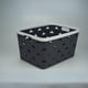 thumbnail image 4 of Canasto Organizador Plastico Multiusos Rattan 21 Litros - Gris Oscuro, 4 of 4