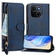 thumbnail image 1 of FOXDOCK Funda Tipo Cartera para Huawei Pura 70 Ultra Cuero PU con Cremallera y Correa de Muñeca, Ranuras para Tarjetas, Soporte Plegable, Cierre Magnético, 1 of 5