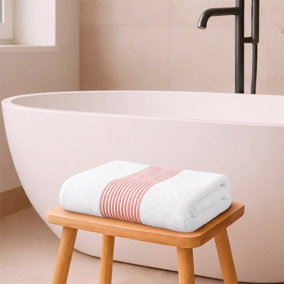 Toalla de Baño Cuerpo MAV Nautica Home 100% algodón suave 76x137cm rojo