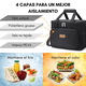 thumbnail image 3 of Bolso Lonchera Termico Escolares Trabajo Tela Oxford Negra, 3 of 5