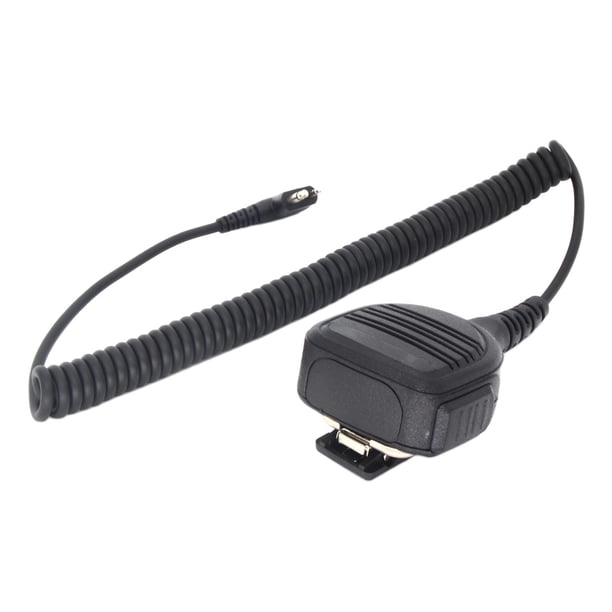 Micrófono de altavoz PTT PMMN4013A Micrófono de hombro de mano remoto Micrófono de altavoz de 2 pines para XV1100, XV2100, XV2600, XV4100 , CP040.