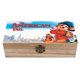thumbnail image 1 of Un Cuento Americano Caja Organizadora de Madera Rústica, 1 of 6