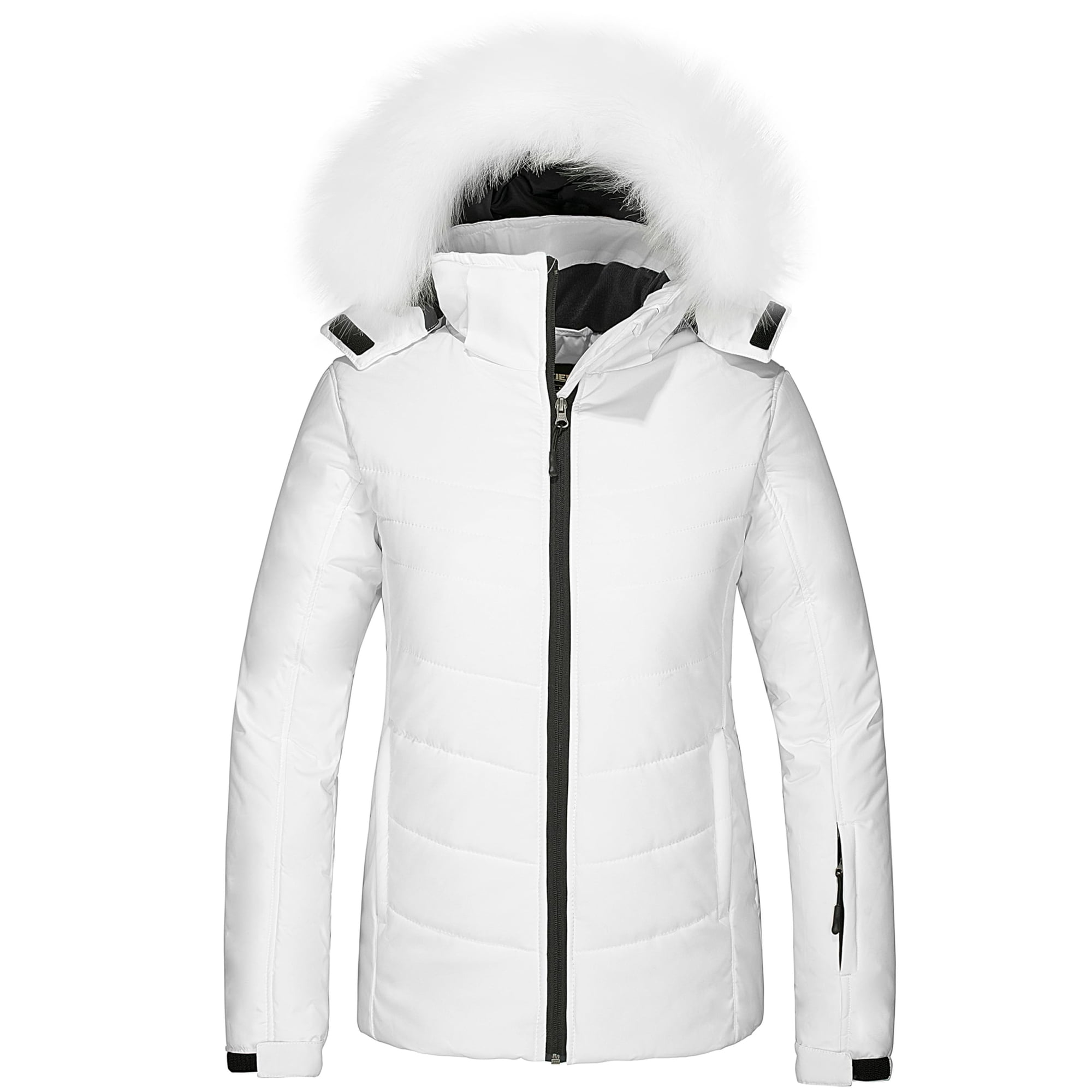Chaqueta De Esquí Skieer Para Mujer, Impermeable, Impermeable, Blanca