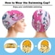 thumbnail image 3 of La Pantera Rosa Gorro de Natación de Licra, Gorro de Baño de Tela Cómoda, Gorro Elástico Antideslizante para Hombres, Mujeres y Niños, 3 of 6