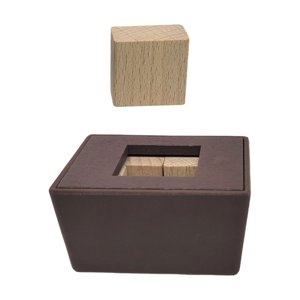 Magideal - Cubo De Rompecabezas De Madera, Caja De Rompecabezas De Madera, Habilidad Para Resolver Problemas, Imaginación, Relajación, Desafío Para Regalos Para Cuadrado