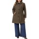 thumbnail image 2 of Abrigo de Mujer Talla Grande Agnes Orinda con Cuello de Solapa, Un Solo Pecho, Largo Medio, Manga Larga, Invierno, Suave, Cálido, Casual, de Negocios, con Bolsillo 3X Marrón, 2 of 6