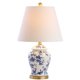 thumbnail image 1 of Lámpara JONATHAN Y JYL3005A de 56 cm estilo chinoiserie LED azul y blanco, 1 of 7