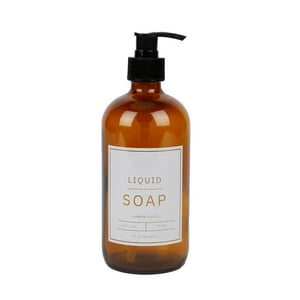 Homewell - Dispensador De Jabón Ambar 500Ml
