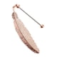 thumbnail image 5 of Marcapáginas De Metal Con Plumas, Marcapáginas Con Gancho Y Cuentas Para Ni?os, Amantes De Los Libros, Oro Rosa, 5 of 5