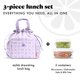 thumbnail image 2 of Bolsa de Almuerzo Fit & Fresh 25 × 16 × 28 cm con Recipientes, 2 of 9