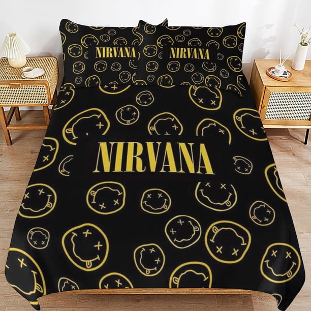 Nirvana Complete Bed Solution Long Thread Use Durable Zip Soft Touch Duvet Cover Sets Practicality