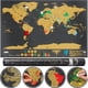 thumbnail image 1 of Mapa Para Raspar Deluxe 82x59 Cm, 1 of 3