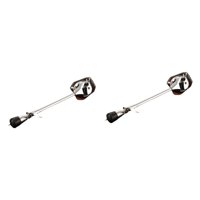 Magideal - 2X Patas De Tambor De Bajo, Piezas De Tambor De Alta Resistencia, Estable, Ajustable, Profesional, Antideslizante, Fácil De Instalar, Accesorio De