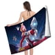 thumbnail image 4 of Ultraman: El Ascenso Toalla de playa de secado rápido con diseño temático, regalo para mujeres y niñas, ideal para cumpleaños, fans, amantes de la música, uso en la playa o al aire libre, 78 × 150 cm, 4 of 6