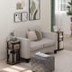 thumbnail image 2 of Mesa lateral Furinno JUST, juego de 2, 3 niveles, Columbia Walnut, 2 of 6