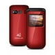 thumbnail image 1 of Telefono Senior Adulto Mayor Tipo Almeja 4G Rojo, 1 of 5