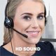 thumbnail image 5 of Auriculares TruVoice HD-500 para oficina y centro de llamadas con cable QD, 5 of 6