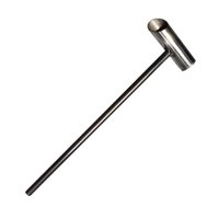 Bothyi - Máquina Automática De Algodón De Azúcar, Herramienta De Accesorio De Cuchara De Acero Inoxidable Para Fiesta De 25Mm