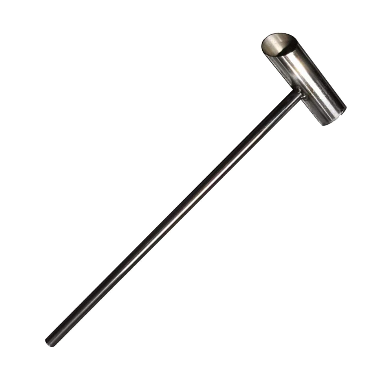 Bothyi - Máquina Automática De Algodón De Azúcar, Herramienta De Accesorio De Cuchara De Acero Inoxidable Para Fiesta De 25Mm