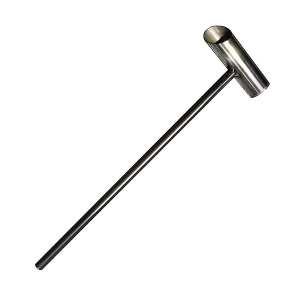 Máquina Automática De Algodón De Azúcar, Herramienta De Accesorio De Cuchara De Acero Inoxidable Para Fiesta De 25mm