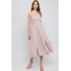 thumbnail image 1 of Vestido Fluido con Hombros Descubiertos, 1 of 5
