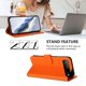 thumbnail image 4 of Funda Volteable con Diseño de Gato para Infinix Hot 60i 5G, Naranja, 4 of 6