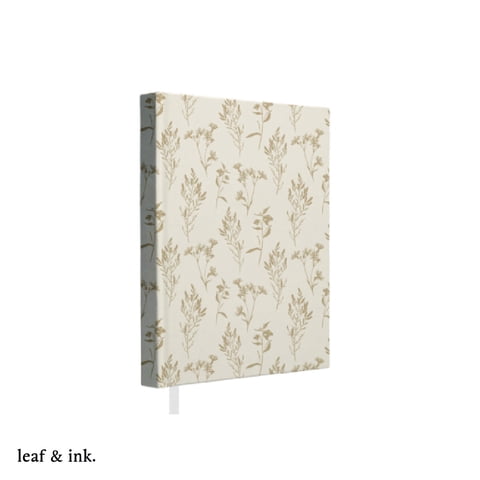 Libreta Floral 100 Hojas Leaf & Ink 1 Un