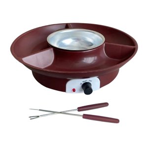 Magideal - Fuente De Fondue De Chocolate Para El Hogar, Fácil Instalación Y Limpieza, Idea De Fecha, Juego De Ollas De Fondue Eléctricas De 110V Antioxidantes De
