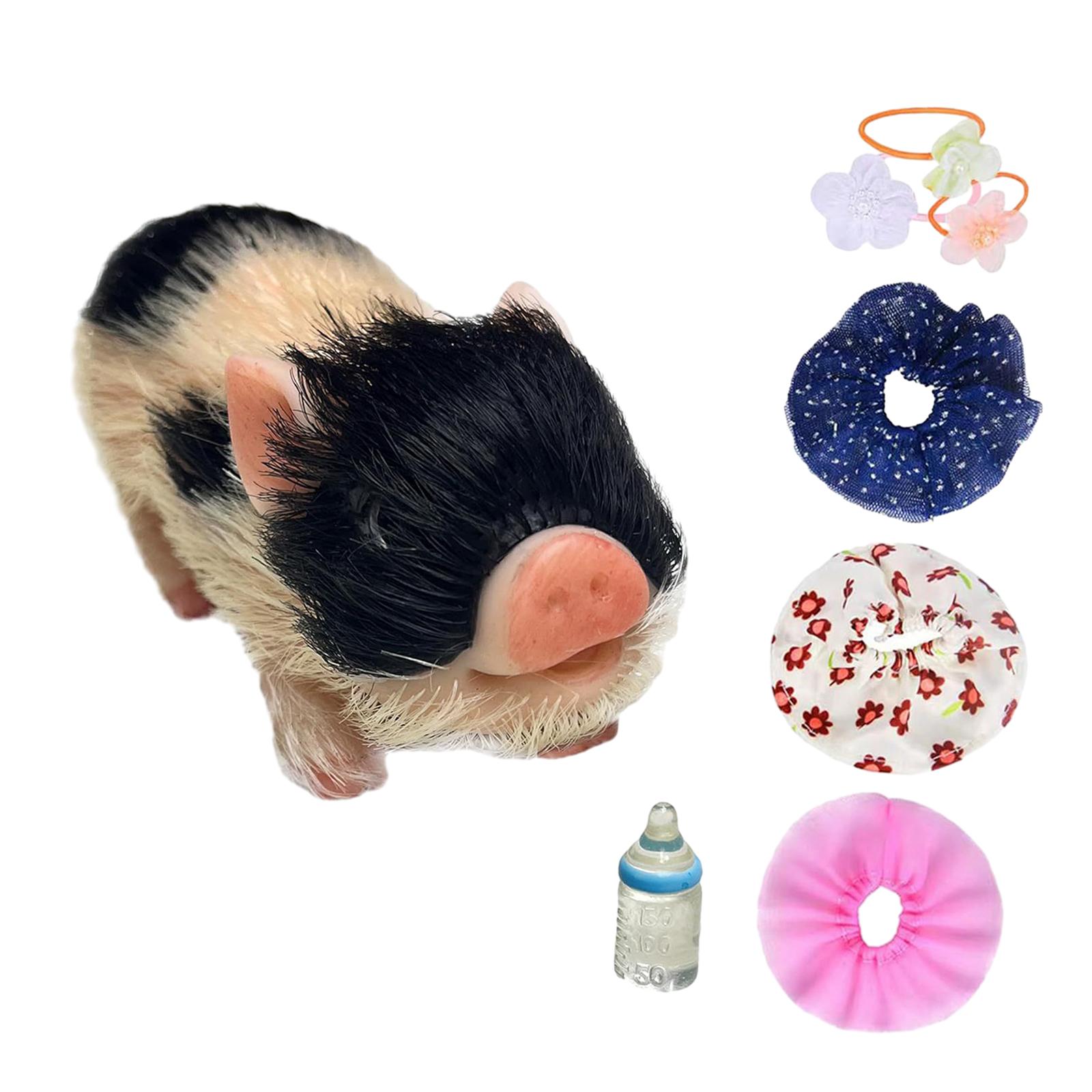 Bothyi - Juguete De Cerdo Renacido En Miniatura Divertido Para La Decoración Del Hogar Accesorios Para Fotos Regalo De Cumpleaños Estilo D