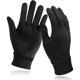 thumbnail image 1 of Guantes Running Unigear Tactiles Antideslizantes Negro M, 1 of 3