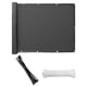 thumbnail image 5 of La Cubierta De HDPE Para Balcón Incluye 24 Bridas Para Cables De 90 X 300 Cm Para Terraza Exterior De Porche, Color Negro, 5 of 5
