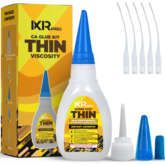 Kit de pegamento ixirpro CA Thin Viscosity de 50 ml para reparaciones de precisión