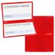 thumbnail image 1 of Portatarjetas plegable STORE SMART rojo - paquete de 20, 1 of 4