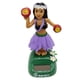 thumbnail image 2 of Figura De Columpio De Niña Hawaiana Bailando Con Energía Solar Decoración De Coche Para El Hogar F, 2 of 2