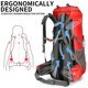 thumbnail image 4 of Mochila King'sGuard 75L+5L Impermeable Roja, 4 of 7