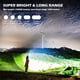 thumbnail image 4 of Linterna Lylting recargable de 150000 lúmenes Super Bright L, 4 of 6