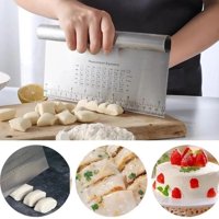 Genérico - Espátula Alisador De Tortas Scraper Cortador Masas 22Cm