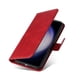 thumbnail image 5 of Funda Billetera para Samsung Galaxy S23 FE con Porta Tarjetas y Soporte Ajustable Rojo, 5 of 5