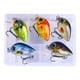 thumbnail image 5 of 5x Mini Crankbait Se?uelos De Pesca Cebo De Pesca Realista Para Trucha Walleye Boat Style A, 5 of 5