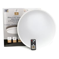 Foco Led Plafon Itd Sob. Redondo 24W Sensor Y Control Ip44