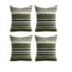 thumbnail image 1 of Set De 4 Fundas De Cojin Con Relieve 45x45cm Verde, 1 of 4