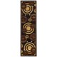 thumbnail image 1 of Alfombra Pasillo Kashan Negra 61x 213, 1 of 5