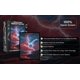 thumbnail image 5 of Realm Guard Graphene -100 unidades Fundas de Arte Texturizadas Mate para TCG/MTG (Tormenta Rojo/Azul), 5 of 6