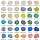 thumbnail image 2 of Set de polvo de mica Smalltongue, 72 colores, botellas de 10 g, resina epoxi, 2 of 7
