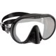 thumbnail image 2 of Mascarilla CRESSI Musa sin marco negra para apnea y buceo, 2 of 5