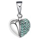 thumbnail image 2 of Dangle Pendant Charms Beads S925 Heart DIY Jewelry Regalos Para Papá Mamá Verde, 2 of 5