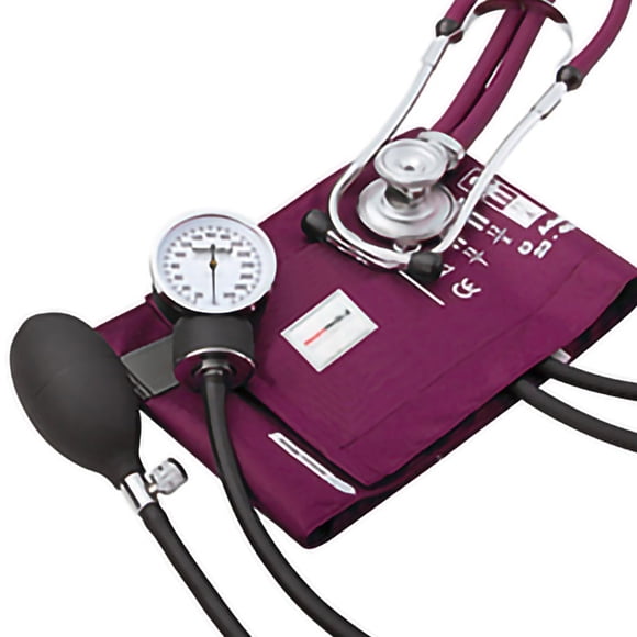 Kit combinado de esfigmomanómetro aneroide McKesson Premium con estetoscopio
