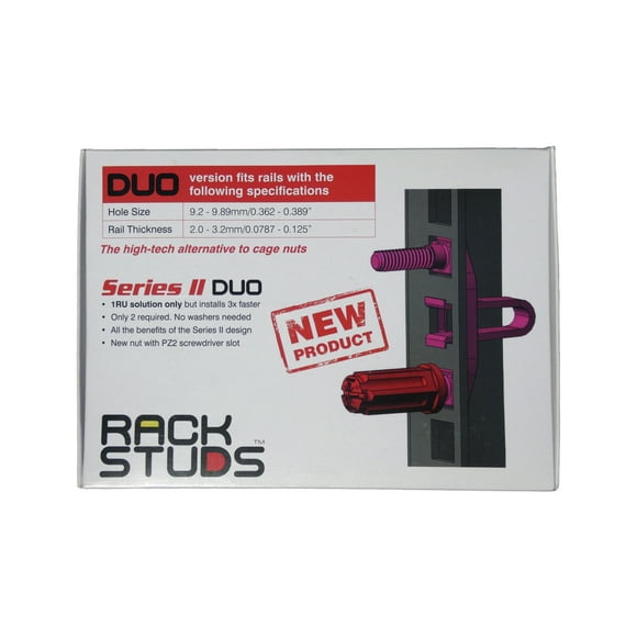 Tuerca Rackstuds Duo Series Ii – Pack-50 – Cage Nuts