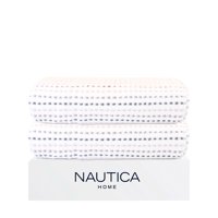 Pack 2 Toallas De Baño Stripe Nautica Home 100% Algodón76X137Cm White
